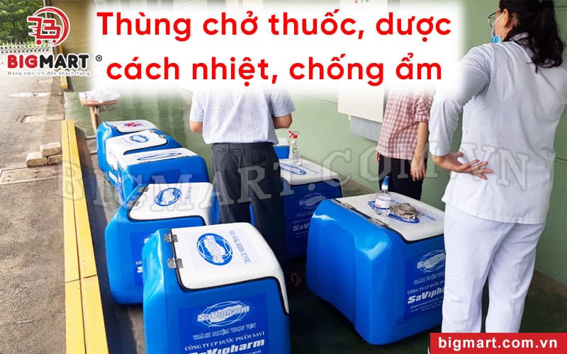 Thùng chở thuốc lá dược phẩm giá tại xưởng