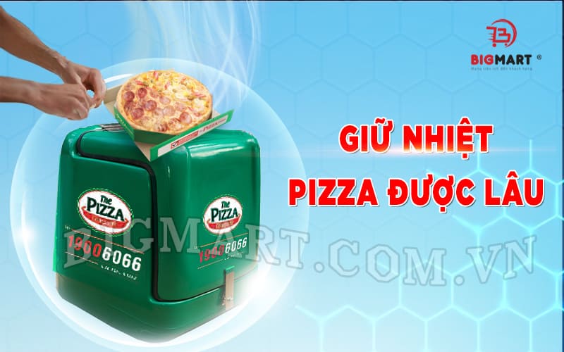 Thùng ship hàng giữ nhiệt pizza được lâu