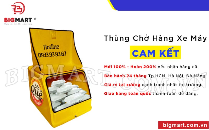 Bigmart Composite gia công thùng ship thức ăn giá tại xưởng