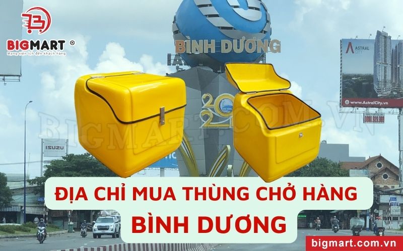 Tìm hiểu địa chỉ mua thùng chở hàng xe máy tại Bình Dương