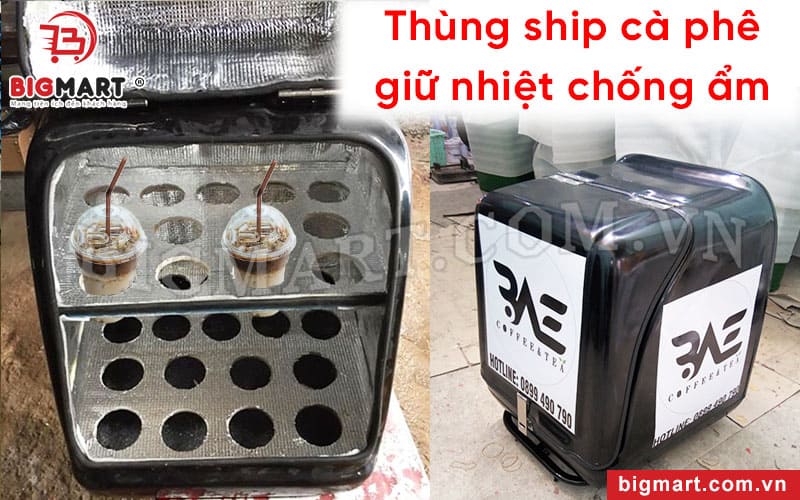 Thùng ship cà phê tiện lợi giá rẻ