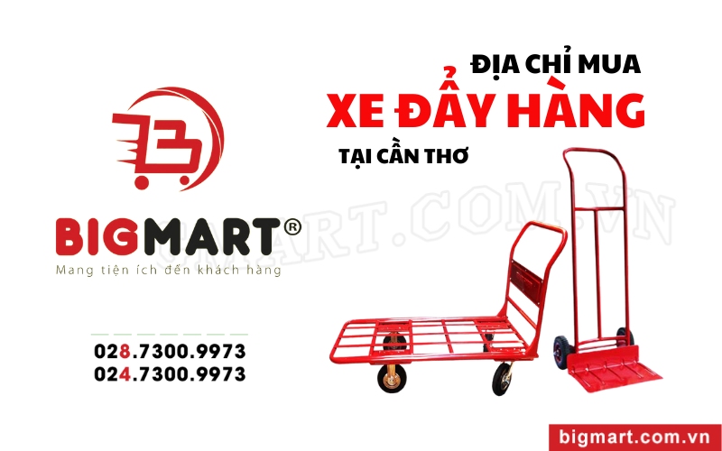 địa chỉ mua Xe đẩy hàng Cần Thơ giá tốt