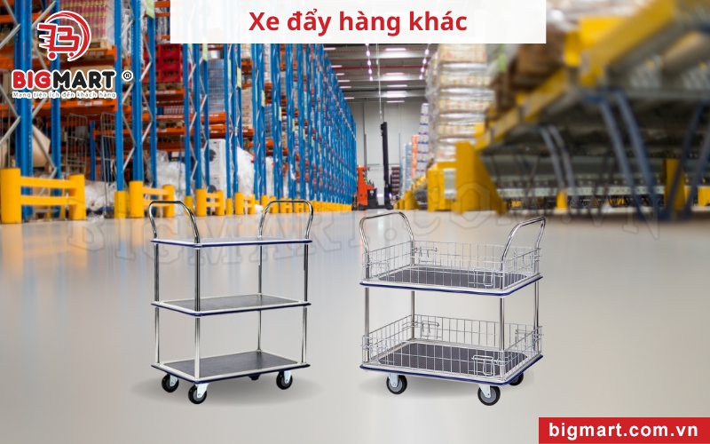 Xe đẩy hàng tại Bạc Liêu khác