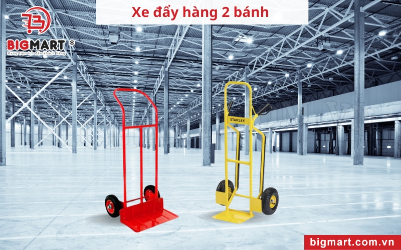 Xe đẩy hàng tại Bạc Liêu 2 bánh