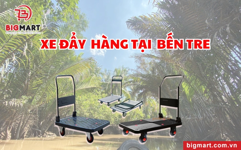 xe đẩy hàng tại Bến Tre