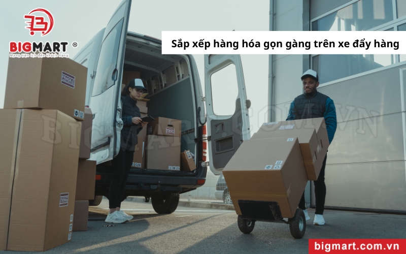 sử dụng xe đẩy hàng tại Bến Tre an toàn