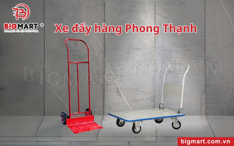 Xe đẩy hàng tại Hà Nam hiệu Phong Thạnh