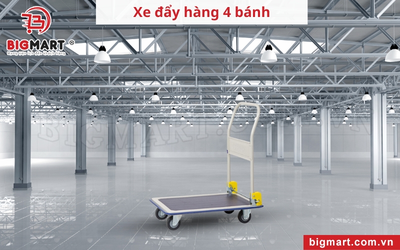 Xe đẩy hàng tại Hà Nam 4 bánh