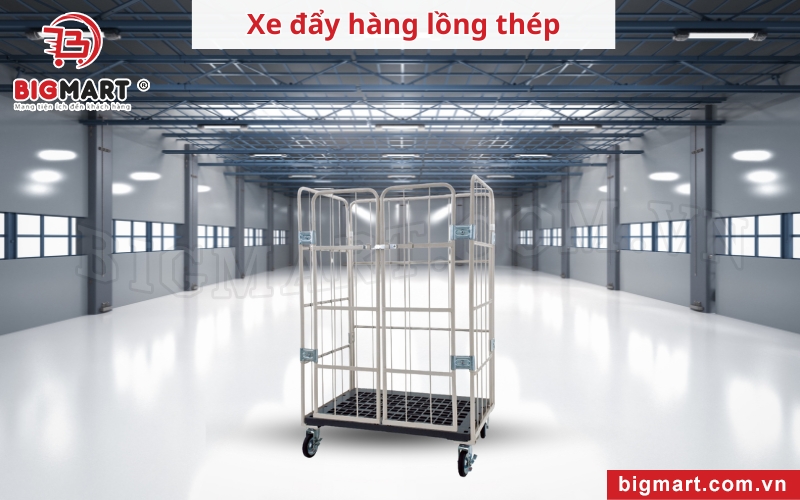 Xe đẩy hàng tại Hà Nam lồng thép