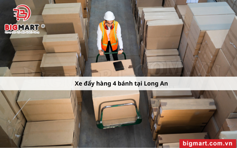 Xe đẩy hàng 4 bánh tại Long An