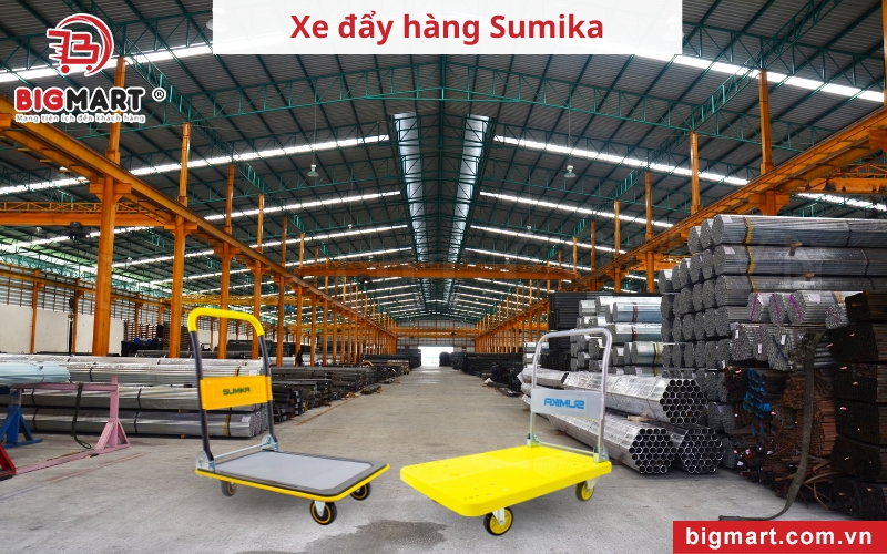 Xe đẩy hàng tại Sóc Trăng Sumika