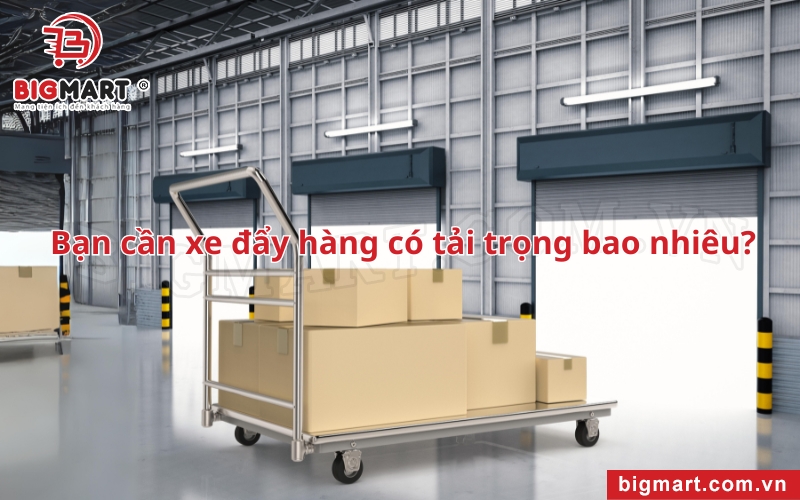 mua Xe đẩy hàng tại Thái Bình theo tải trọng