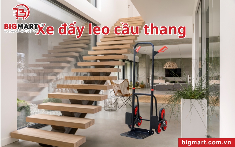 Xe đẩy leo cầu thang tại Vĩnh Phúc