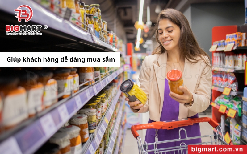 Xe Đẩy Siêu Thị Tại Bạc Liêu trogn mua sắm