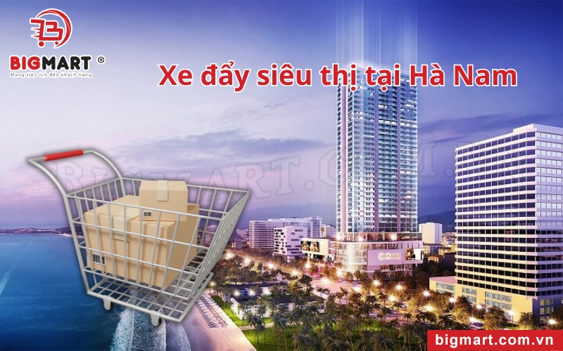 Xe đẩy siêu thị tại Hà Nam