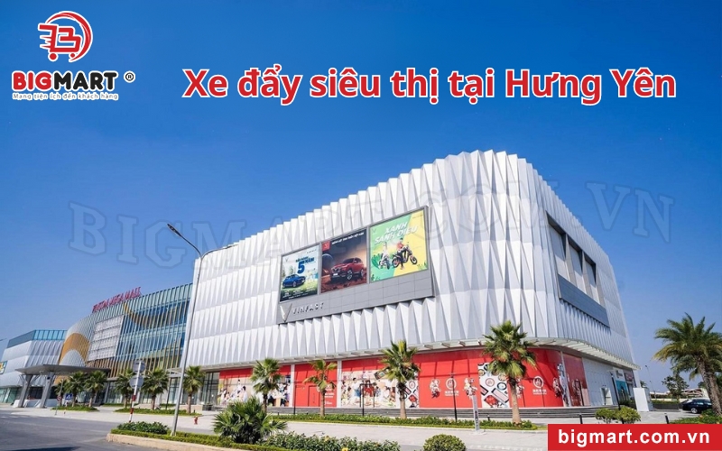 Xe đẩy siêu thị tại Hưng Yên