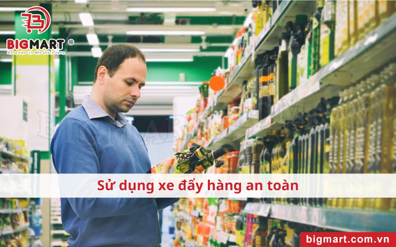 lưu ý khi sử dụng Xe đẩy siêu thị tại Hưng Yên