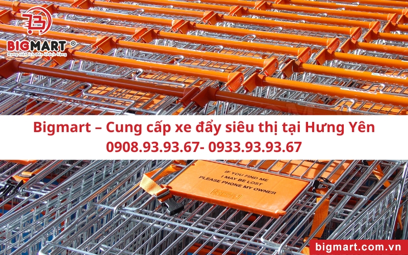 địa chỉ mua Xe đẩy siêu thị tại Hưng Yên