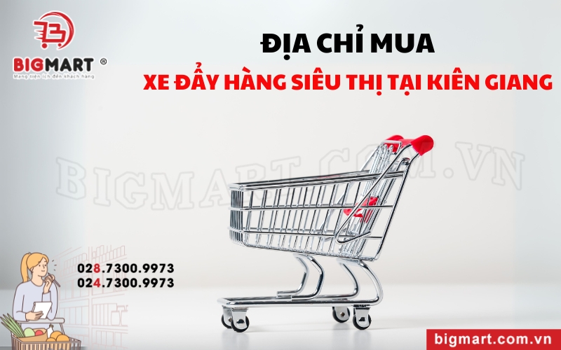 địa chỉ mua Xe đẩy siêu thị tại Kiên Giang