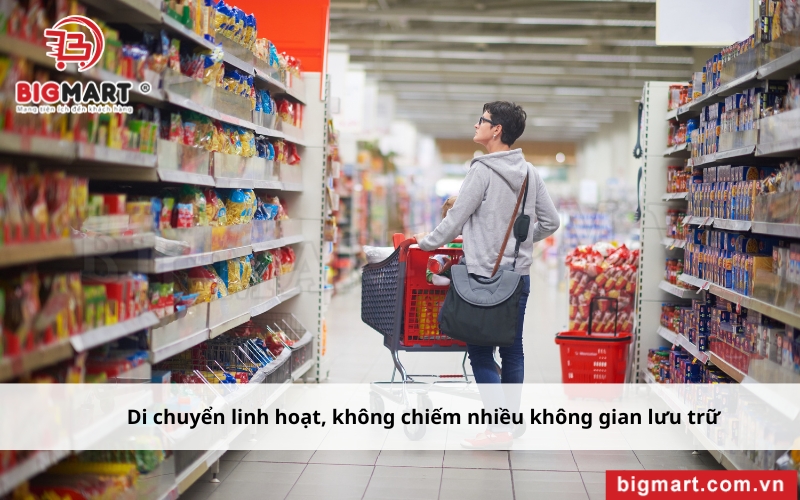 Xe Đẩy Siêu Thị Tại Long An