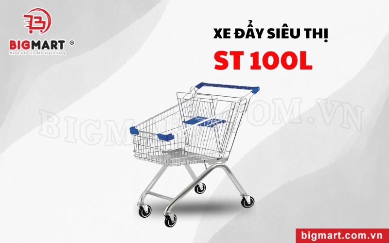 xe đẩy siêu thị tại Tây Ninh 100l