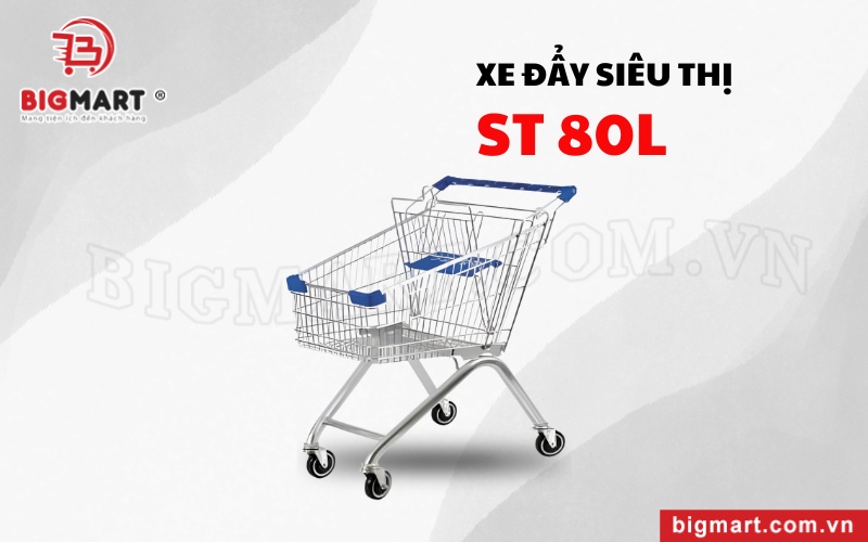 xe đẩy siêu thị tại Tây Ninh st 80l