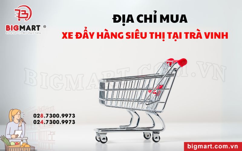 địa chỉ mua xe đẩy siêu thị tại Trà Vinh