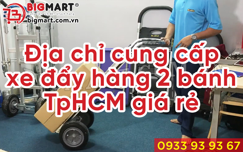 Xe đẩy hàng 2 bánh TpHCM