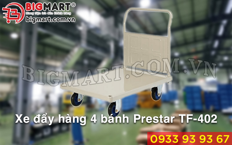 Xe đẩy hàng 4 bánh Prestar TF-402