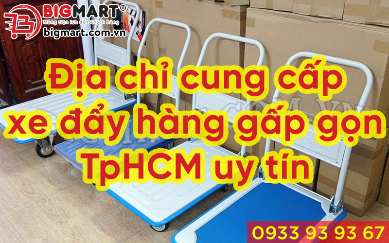 Xe đẩy hàng gấp gọn TpHCM