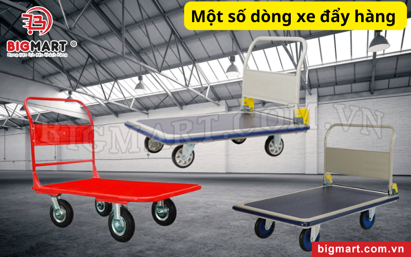 Các dòng xe đẩy hàng 500kg