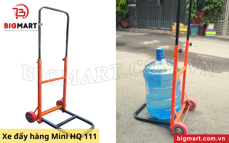 Xe đẩy hàng 2 bánh 100kg Mini HQ 111