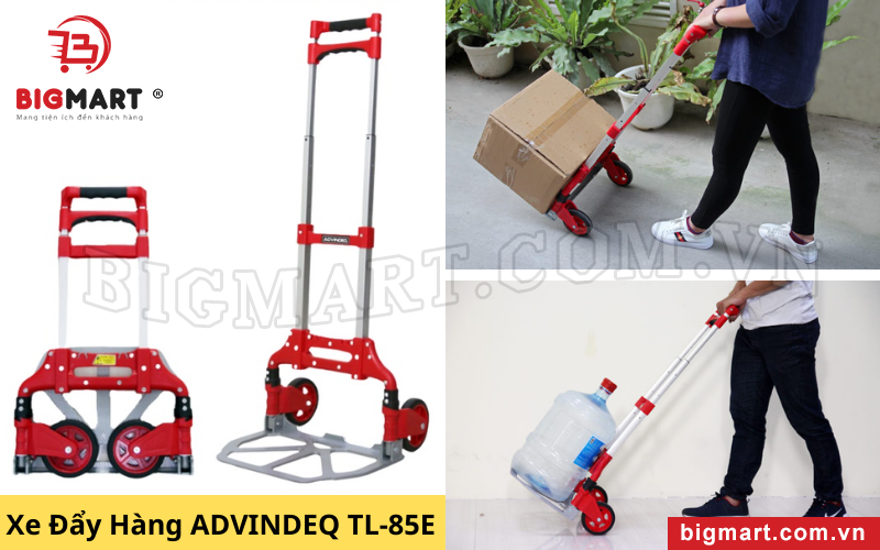 Xe Đẩy Hàng 2 Bánh 100kg ADVINDEQ TL-85E