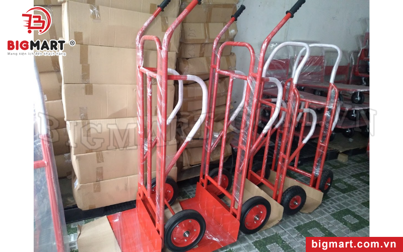 Một số dòng xe đẩy hàng 2 bánh 300kg Phong Thạnh