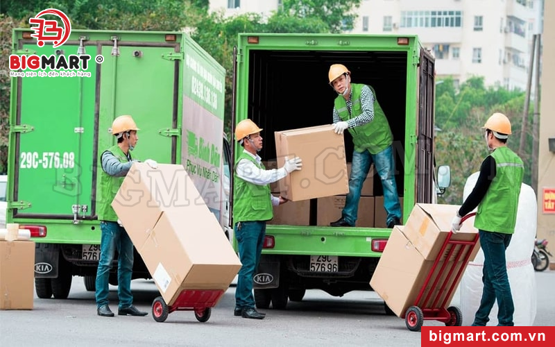 Xe đẩy hàng 2 bánh cho ngành logistics