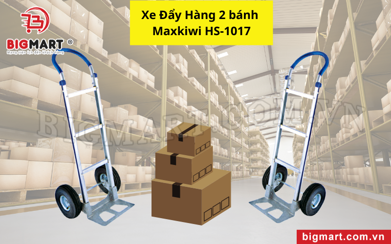 Xe Đẩy Hàng 2 bánh Maxkiwi HS-1017