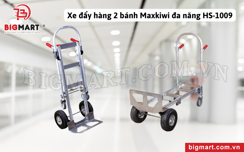 Xe đẩy hàng 2 bánh Maxkiwi đa năng HS-1009