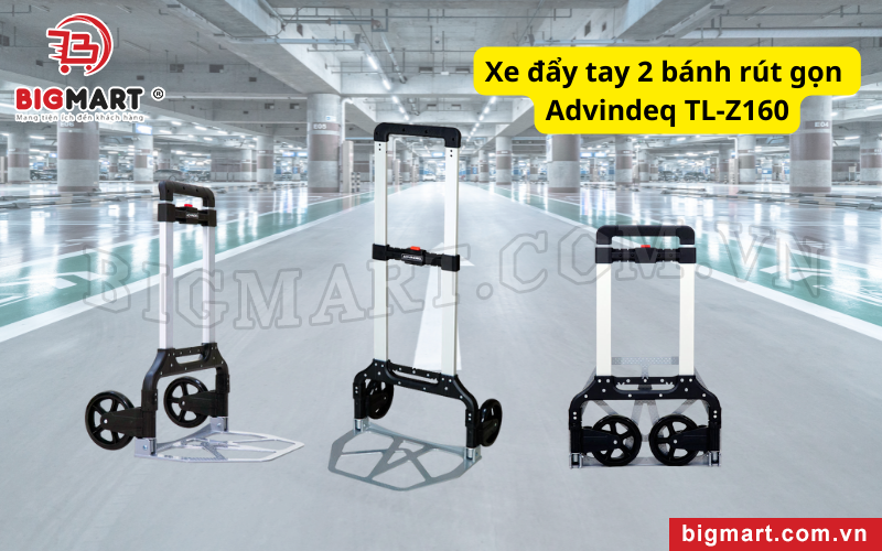 Xe đẩy tay 2 bánh rút gọn Advindeq TL-Z160