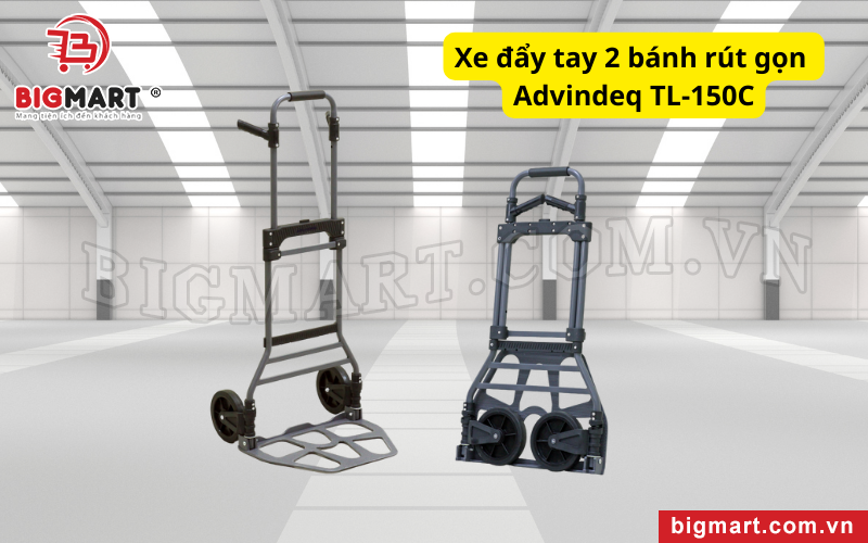 Xe đẩy tay 2 bánh rút gọn Advindeq TL-150C