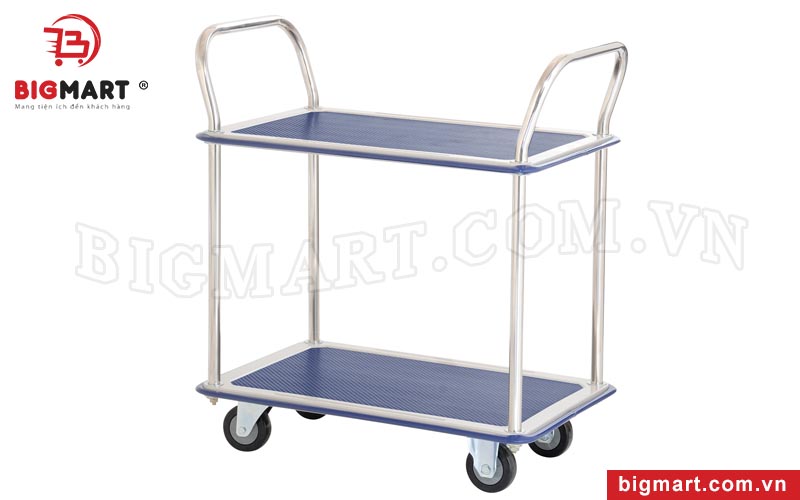 Xe Đẩy 2 Tầng 2 Tay Đẩy SUMO HB-220D Tải Trọng 370kg