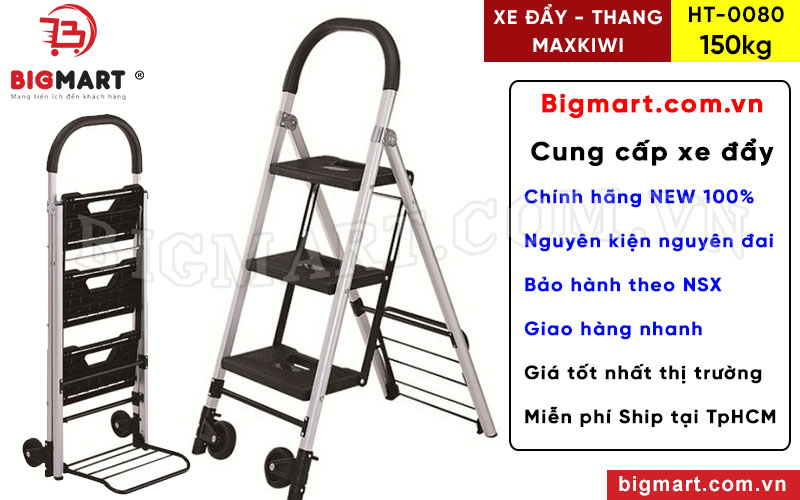 Mua xe đẩy Maxkiwi HT-0080 chính hãng tại BIGMART