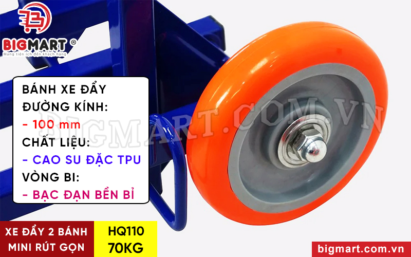 Bánh xe đẩy cao su TPU