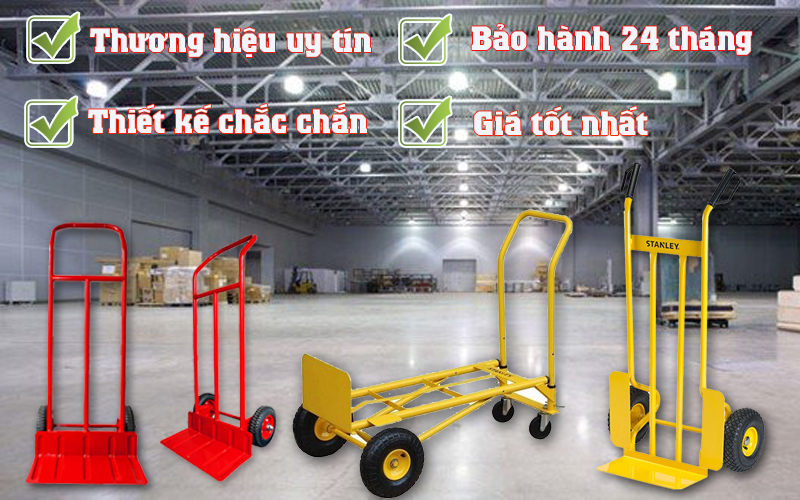 Tiêu chí chọn xe đẩy hàng 2 bánh