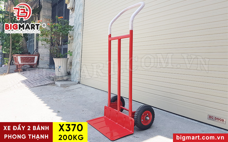 Xe đẩy hàng 2 bánh Phong Thạnh X370 (200kg)