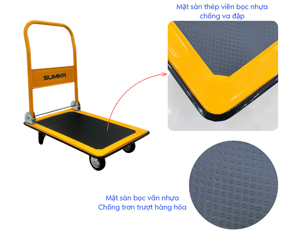 Mặt sàn thép chịu tải đến 150kg
