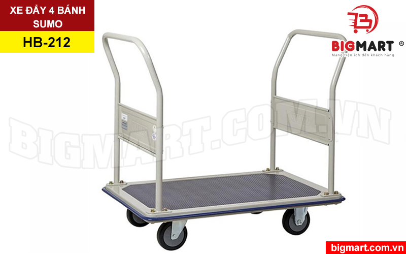 Xe đẩy hàng Sumo Thái Lan HB-212 tải trọng 370kg