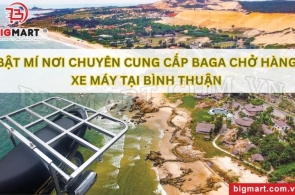 BẬT MÍ NƠI CHUYÊN CUNG CẤP BAGA CHỞ HÀNG XE MÁY TẠI BÌNH THUẬN