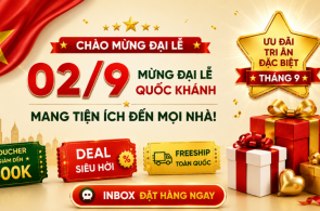 BIGMART MỪNG ĐẠI LỄ 02/9 – ĐỒ CÔNG NGHỆ GIẢM GIÁ CỰC SỐC 