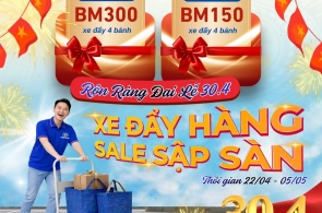 Xe Đẩy Hàng - Sale Sập Sàn