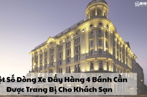Một Số Dòng Xe Đẩy Hàng 4 Bánh Cần Được Trang Bị Cho Khách Sạn